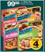 Bella Vita Pizzas-For 4