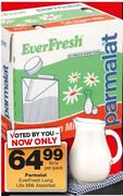 Parmalat Everfresh Long Life Milk-6x1Ltr Per Pack