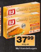 I & J Hoenderburgers-400g Elk