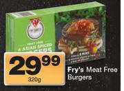 Fry’s Meat Free Burgers-320g