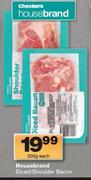 Housebrand Diced/Shoulder Bacon-200g Each