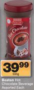Boston Hot Chocolate Beverage Assorted-500g Each