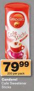 Canderel Cafe Sweetener Sticks-200 Per Pack 