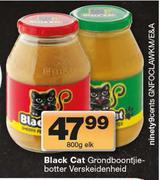 Black Cat Grondboontjie botter verskeidenheid-800g Elk