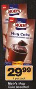 Moir's Mug Cake Assorted-4 Per Pack