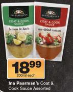 Ina Paarman's Coat & Cook Sauce Assorted-200ml Each