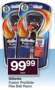 Gillette Fusion Pro Glide Flex Ball Razor-Each