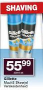 Gillette Mach 3 skeerjel verskeidenheid-200ml Elk