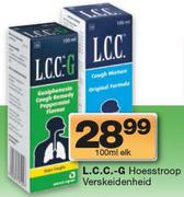 L.C.C.-G Hoesstroop Verskeidenheid-100ml Elk