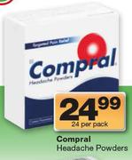Compral Headache Powders 24-Per Pack