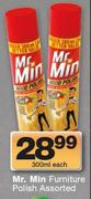 Mr. Min Furniture Polish-300ml Each
