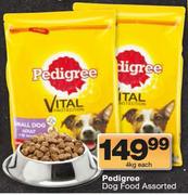 Pedigree Dog Food-4kg Each