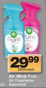 Air Wick Pure Air Freshener-250ml Each