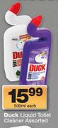 Duck Liquid Toilet Cleaner-500ml Each
