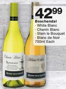 Boschendal White Blanc/Chenin Blanc/Stein le Bouquet/Blanc de Noir-750ml Each