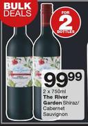The River Garden Shiraz/Cabernet Sauvignon-2x750ml