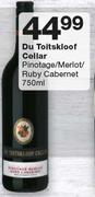 Du Toitskloof Cellar Pinotage/Merlot/Ruby Cabernet-750ml