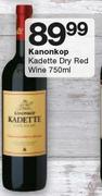 1Kanonkop Kadette Dry Red Wine-750ml