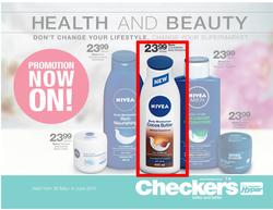 Checkers Gauteng : Health And Beauty ( 26 May - 08 Jun 2014 ), page 1