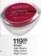 Pond's Age Miracle Deep Action Night Cream-50ml