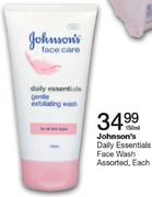 Johnson's Daily Essentials Face Wash Assorted-150ml