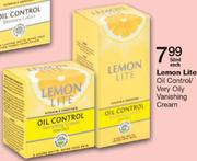 Lemon Lite Oil Control Very Oily Vanishing Cream-50ml Each