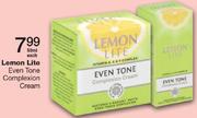 Lemon Lite Even Tone Complexion Cream-50ml Each