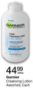 Garnier Cleansing Lotion Assorted-200ml