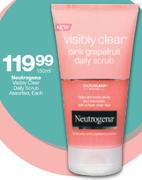 Neutrogena Visibly Clear Daily Scrub Assorted-150ml