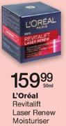L'Oreal Revitalift Laser Renew Moisturiser-50ml