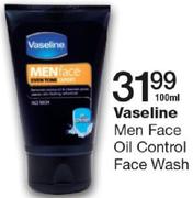 Vaseline Men Face Oil Control Face Wash-100ml