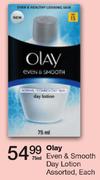 Olay Even & Smooth Day Lotion Assorted-75ml