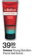 Innoxa Young Solution Facial Gel Scrub-100ml