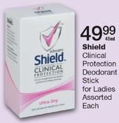 Shield Clinical Protection Deodorant Stick For Ladies Assorted-45ml