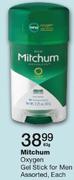 Mitchum Oxygen Gel Stick For Men Assorted-63g