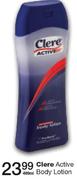 Clere Active Body Lotion-400ml