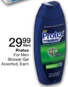 Protex For Men Shower Gel Assorted-500ml