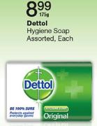 Dettol Hygiene Soap Assorted-175g