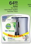 Dettol No-Touch Hand Wash System Assorted-250ml