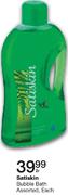Satiskin Bubble Bath Assorted-2L