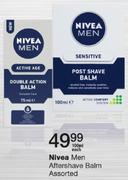 Nivea Men Aftershave Balm Assorted-100ml Each