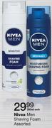 Nivea Men Shaving Foam Assorted-200ml Each