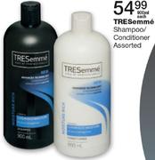 Tresemme Shampoo/Conditioner Assorted-900ml Each