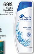 Head & Shoulders Shampoo Assorted-600ml