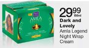 Dark And Lovely Amla Legend Night Wrap Cream-150ml