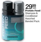 Protein Feed Shampoo & Conditioner Assorted Banded Pack-Per Pack