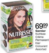 Garnier Nutrisse Creme Permanent Hair Colourant Assorted-Each