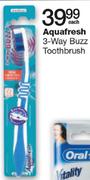 Aquafresh 3-Way Buzz Toothbrush
