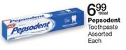 Pepsodent Toothpaste Assorted-100ml