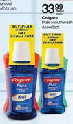 Colgate Plax Mouthwaash Assorted-500ml Each